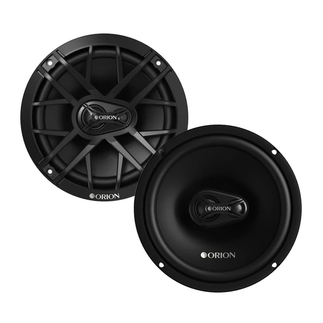 Alt view image 2 of 5 - XTR65.3 6.5" 3-Way Coaxial Car Speakers, 400W Pair 3-Way Full Range Audio, Enhanced Bass, Polypropylene Cone, Butyl Rubber Surround