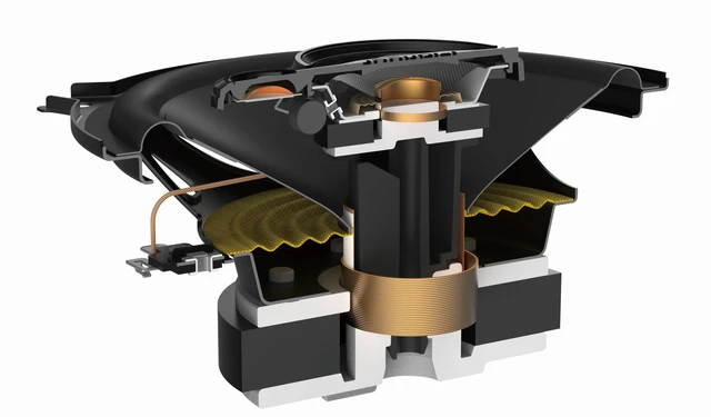 Alt view image 4 of 7 - A-Series Standard TS-A1371F 5.25" 3-Way Coaxial Speakers 300W Max Great Stock Replacement, Balanced Sound + Smooth Treble, Enhanced Bass
