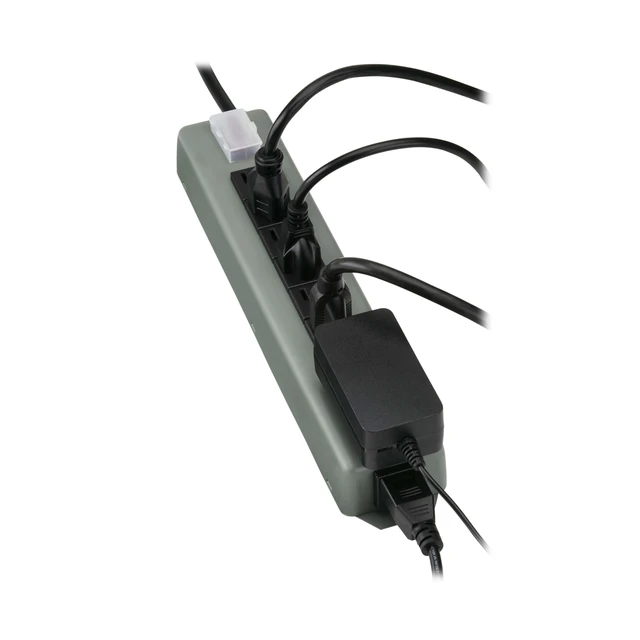 Alt view image 5 of 7 - Eaton series 9-Outlet Heavy Duty Power Strip, Metal, Mountable (Wall Mount & Under Desk) 15ft Extension Cord, On/Off Switch Cover, Industrial Garage Shop Work Bench Applications (UL24CB-15)