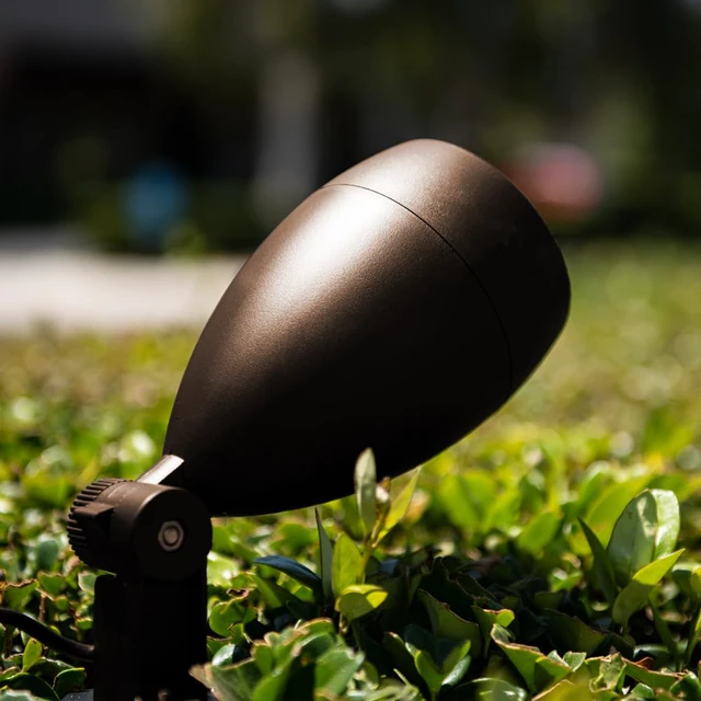 Alt view image 6 of 6 - 3" Landscape In Ground 60W Speaker, Outdoor Weather Resistant, LS3 Bronze (Pair)