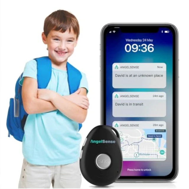 Main image of GPS Tracker for Kids - for Autism Safety, Special Needs, Elderly App with Real-Time GPS, 2-Way Voice, SOS Button, First Responder Alerts, AI Risk Alerts, Safe Ride Monitoring, Fall Detection