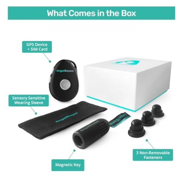 Alt view image 7 of 7 - GPS Tracker for Kids - for Autism Safety, Special Needs, Elderly App with Real-Time GPS, 2-Way Voice, SOS Button, First Responder Alerts, AI Risk Alerts, Safe Ride Monitoring, Fall Detection