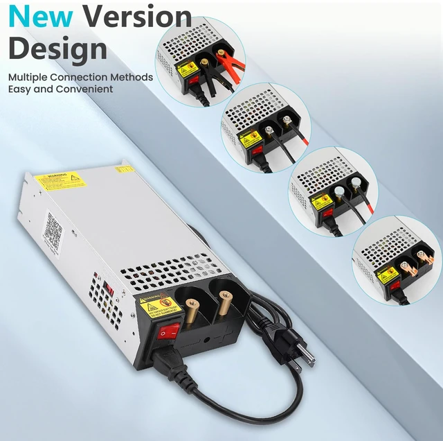 Alt view image 3 of 7 - DC 12V 125A 1500W Power Supply 110V AC to 12V DC Converter Adapter 12 Volt 125amp 1500W Switching Power Supply Transformer SMPS for Motor Pump CCTV Security Camera Car Stereo 3D Printer Device