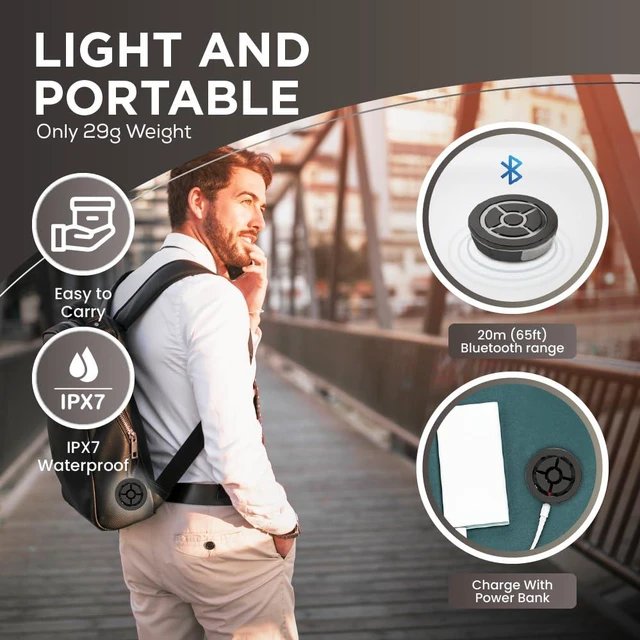 Alt view image 7 of 7 - DuoMon3 Lite 1P/2P Poket Go Auto Catcher, One-Touch Reconnect Auto Reconnection Hourly, 65ft Bluetooth, IPX7, Type-C & Wireless Charging, App-Controlled LED, Vibration & Sound (No Pad)