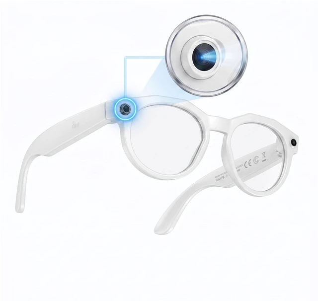 Main image of POV Vlog Camera Glasses with Open-Ear & Photochromic Seamless POV capture, real-time voice translation & all-day comfort fit