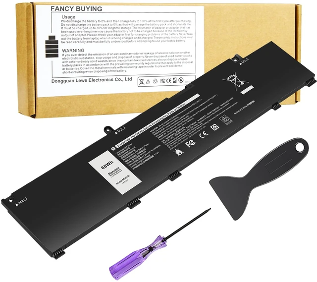 Main image of (15.2V 68Wh) MV07R Laptop Battery Replacement for Dell G3 15 3500 3590 3700 3790 G5 15 5500 5505 SE Series Notebook 0415CG 72WGV 072WGV W5W19 0W5W19 JJRRD 0JJRRD 266J9 M4GWP 0M4GWP PN1VN 0PN1VN C9VNH