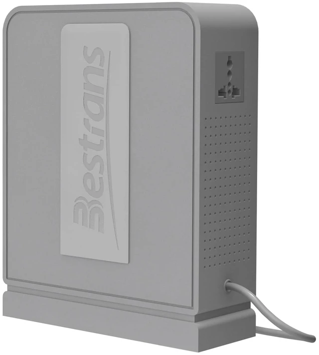 Main image of 2000W Step Up Transformer, 110V to 220V Converter, Light Grey Toroidal Core, Appliances for Use in Asia&Europe, 110V-120V to 220V-240V with Dual Outlets, Overload Protection, Heavy Duty