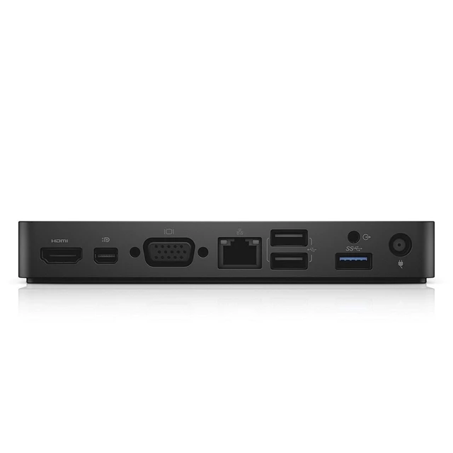 Alt view image 3 of 7 - WD15 Monitor Dock 4K with 180W Adapter, USB-C, (450-AEUO, 7FJ4J, 4W2HW),Black,Dual Display