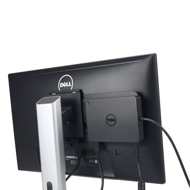 Alt view image 6 of 7 - WD15 Monitor Dock 4K with 180W Adapter, USB-C, (450-AEUO, 7FJ4J, 4W2HW),Black,Dual Display