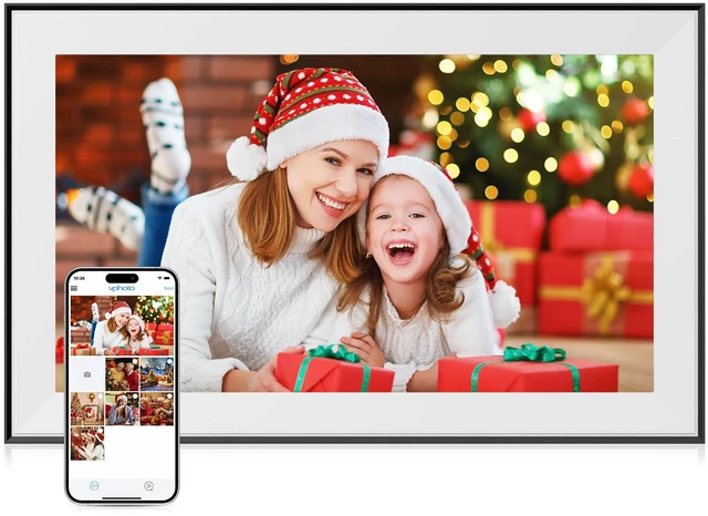 Main image of 15.6 Inch Large Digital Picture Frame - WiFi Digital Photo Frame with 32GB Storage, FHD 1080P Touch Screen, Auto-Rotate, Share Photos/Videos Instantly via Free App Best Gifts for Mom