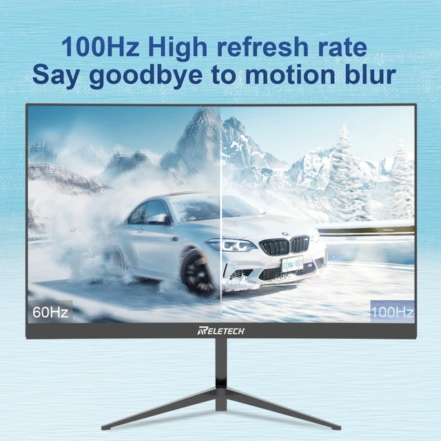 Alt view image 2 of 7 - 23.8 Inch 100Hz Curved Monitor, FHD (1920 x 1080) VA Panel 3000R, 3000:1 Contrast Ratio, Support Freesync, HDMI Ports Suitable for Gaming and Office Work (L25K60)