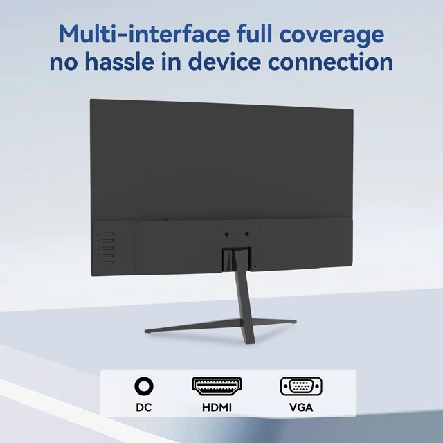 Alt view image 6 of 7 - 23.8 Inch 100Hz Curved Monitor, FHD (1920 x 1080) VA Panel 3000R, 3000:1 Contrast Ratio, Support Freesync, HDMI Ports Suitable for Gaming and Office Work (L25K60)