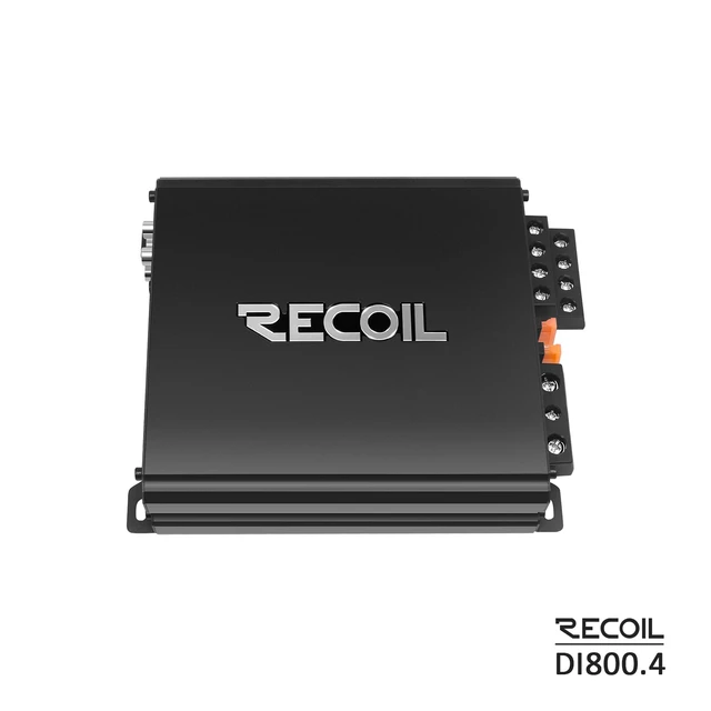 Alt view image 4 of 7 - DI800.4 Full-Range Class-D 4-Channel Car Audio Amplifier 1500 Watts 2-4 Ohm Stable Mosfet Power Supply Bridgeable