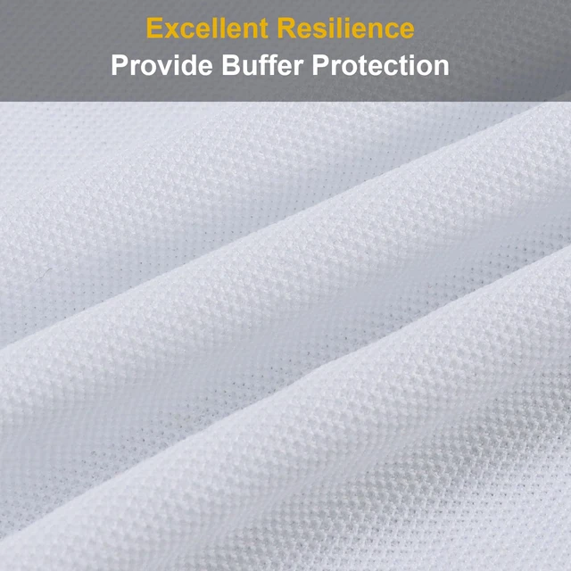 Alt view image 3 of 7 - 5 Yard Speaker Grill Cloth Fabric, Acoustic Fabric White Acoustically Transparent for Replacement Vintage Speaker Home Audio Renovation Custom Cabinets (180"x54")