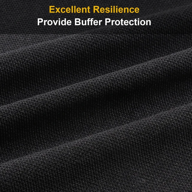 Alt view image 3 of 7 - 5 Yard Speaker Grill Cloth Fabric, Acoustic Fabric Black Acoustically Transparent for Replacement Vintage Speaker Home Audio Renovation Custom Cabinets (180"x54")