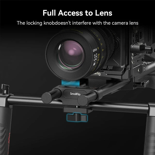 Alt view image 3 of 7 - Universal Basic Camera Shoulder Mount Kit for DSLR, Mirrorless, and Small Camera Shoulder Rig - 2896