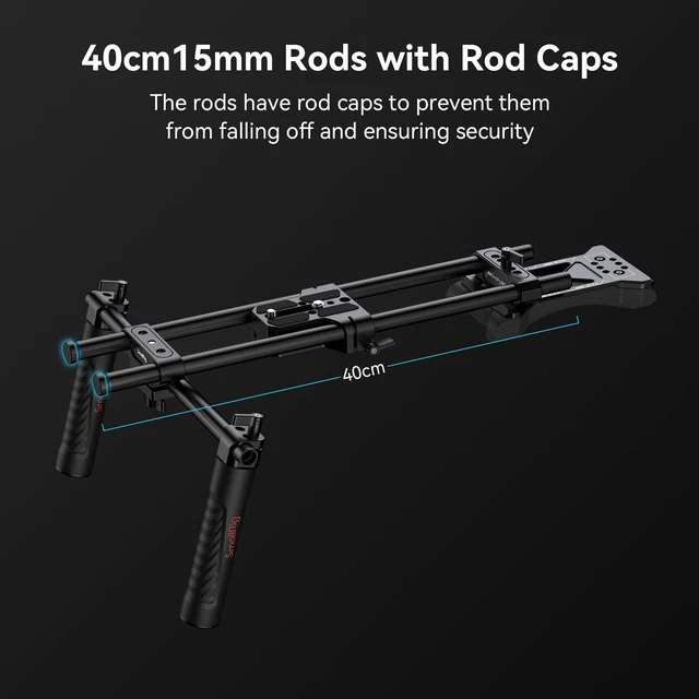 Alt view image 4 of 7 - Universal Basic Camera Shoulder Mount Kit for DSLR, Mirrorless, and Small Camera Shoulder Rig - 2896