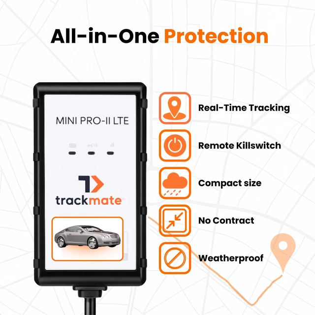 Alt view image 3 of 7 - Mini PRO II 4G GPS Tracker for Vehicles with Kill Switch
