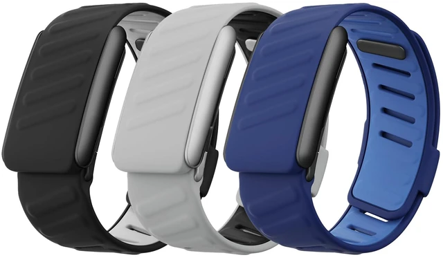 Main image of 3 Pack Silicone SportFlex Bands Compatible with WHOOP 5.0/MG Band for Men Women - Soft, Breathable & Comfortable, Adjustable Waterproof Replacement Wristbands Straps- Not Compatible with Gen 4