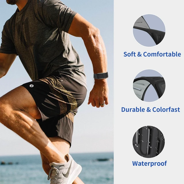 Alt view image 4 of 7 - 3 Pack Silicone SportFlex Bands Compatible with WHOOP 5.0/MG Band for Men Women - Soft, Breathable & Comfortable, Adjustable Waterproof Replacement Wristbands Straps- Not Compatible with Gen 4