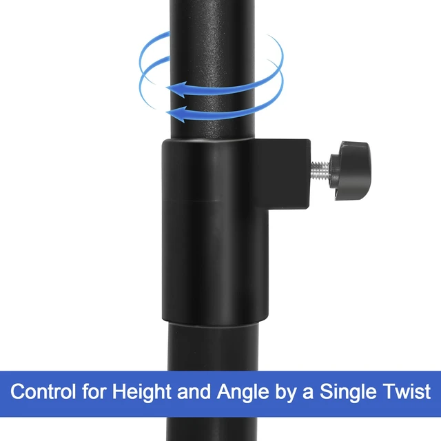 Alt view image 5 of 7 - Starlink Gen 3 Tripod Stand, Adjustable Heavy-Duty Mount Supports Gen 3/V4 and Standard Kickstand Dish, Height Adjustable from 2 to 4.5 Feet, Comes with Slide-In Pipe Adapter