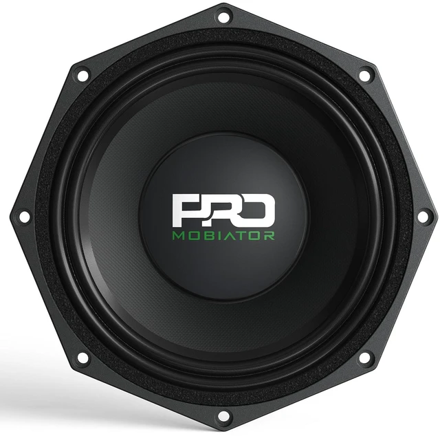 Main image of PRO838MB Loudspeaker - 8" Midbass Aluminum Basket, 1400W Max, 350W RMS, 8 Ohms - Premium Quality Audio Door Speakers for Car or Truck Stereo Sound System (MB-PRO838MB)
