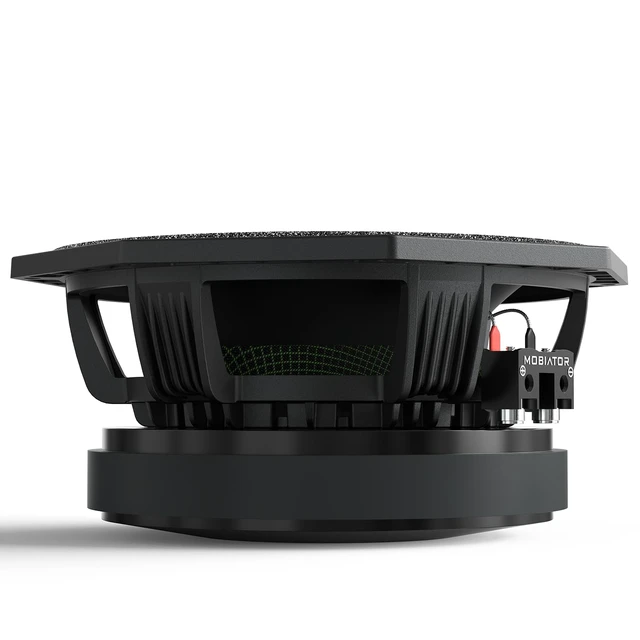 Alt view image 3 of 5 - PRO838MB Loudspeaker - 8" Midbass Aluminum Basket, 1400W Max, 350W RMS, 8 Ohms - Premium Quality Audio Door Speakers for Car or Truck Stereo Sound System (MB-PRO838MB)