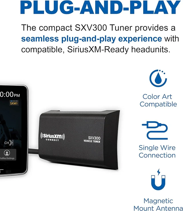 Alt view image 2 of 7 - SIRIUS-XM SXV300V1 SiriusConnect(TM) Vehicle Tuner Computers, Electronics, Office Supplies, Computing