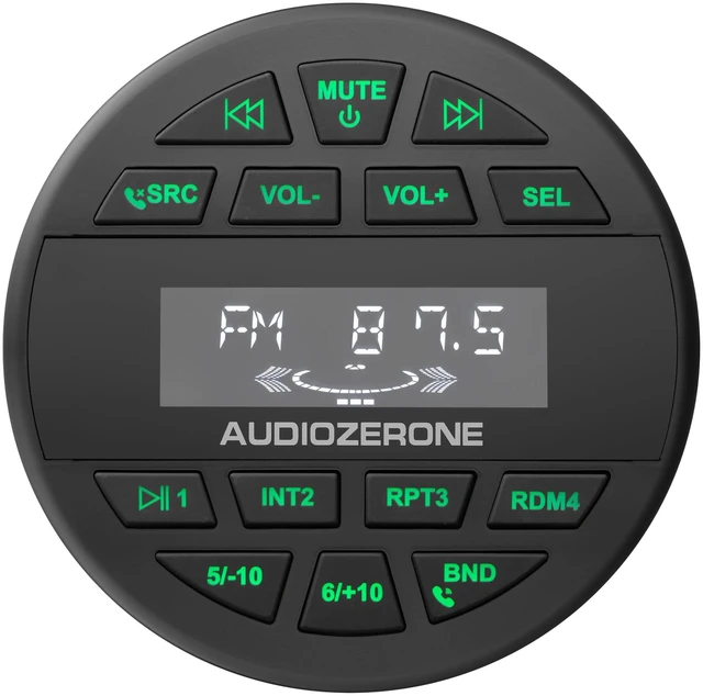 Main image of Marine Bluetooth Amplifier car Audio System Waterproof Multi-Function Remote Class ab Amp ATV UTV Amp 4 Channel Output FM/AM
