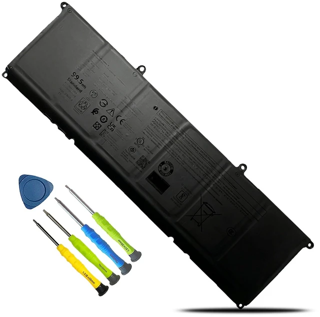 Main image of RWFFJ Laptop Battery for Dell XPS 16 9640 2024 Series for Dell XPS 16 9640-7097SLV-PUS D1948TS D1848TS D1968TS Series 0WPGCC WPGCC J8FK9 0J8FK9 451-BDGK 11.7V 99.5Wh 8504mAh