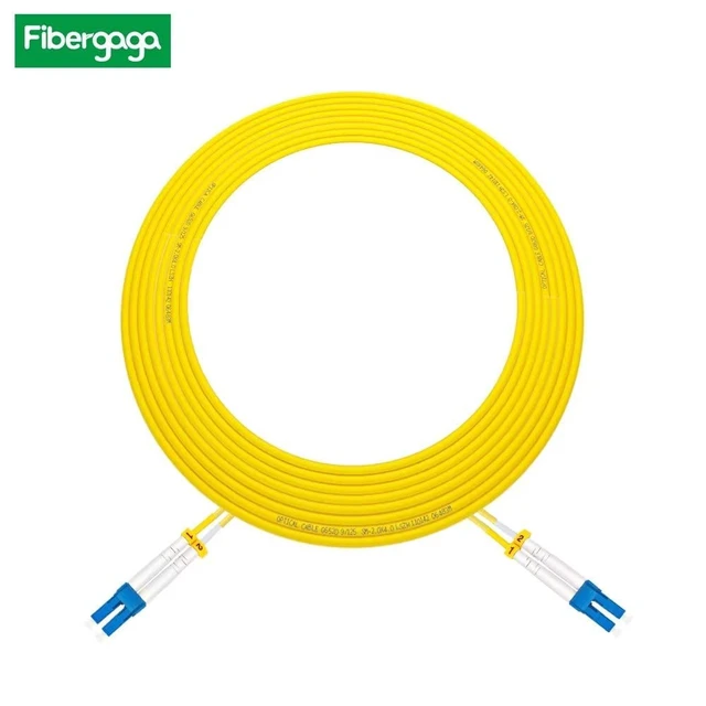Alt view image 5 of 7 - OS2 LC to LC Fiber Patch Cable Single Mode 15M(50ft), 5Pack Fiber Optic Cable, SM Singlemode, 9/125µm, 2.0mm Diameter, OS1/OS2 Compatible, LSZH Jacket, OS1/OS2 Compatible