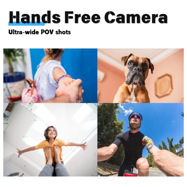 Alt view image 7 of 7 - 128G Body Camera, Thumb Size Cam,Wearable Camera with 360°Rotatable Clip & Magnetic Clip,150 Minutes for Recording,Take for Lecture,Traveling,Pet Walking,Outdoors Activities (1080P-B-128G)