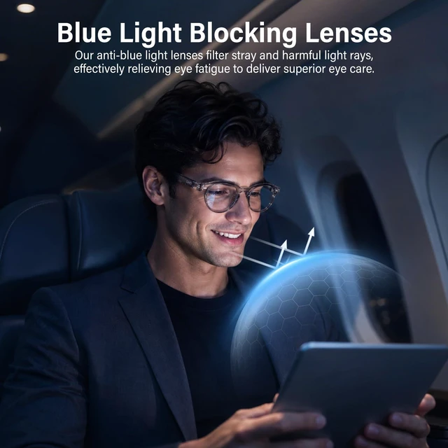 Alt view image 4 of 7 - AI Smart Glasses, Real-Time Translation, Bluetooth Translation Glasses AI Sunglasses for Women Men, Real Time Translation, Bluetooth Open Earbuds, 11H Playtime, UV Protection, IPX4 Waterproof