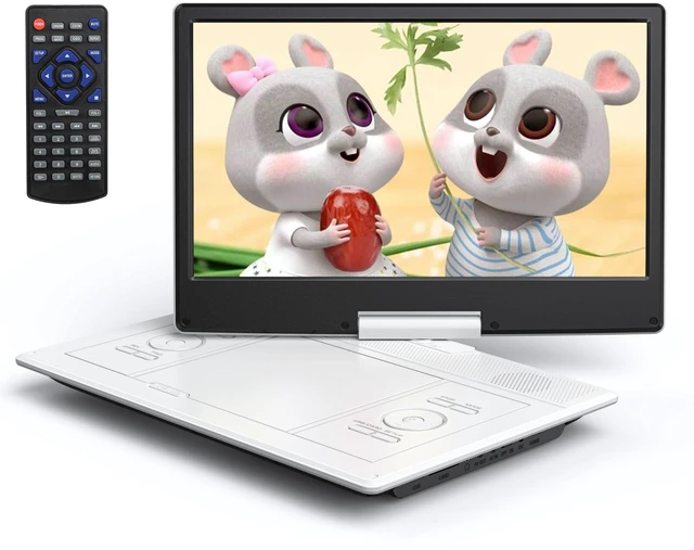 Main image of 16.9" Portable DVD Player, 14.1" HD Screen, Easy Setup Elderly-Friendly, Just Insert and Play, Enjoy Clear Picture Quality, All-Region Playback, Headphone Jack, Not Support Blu-ray