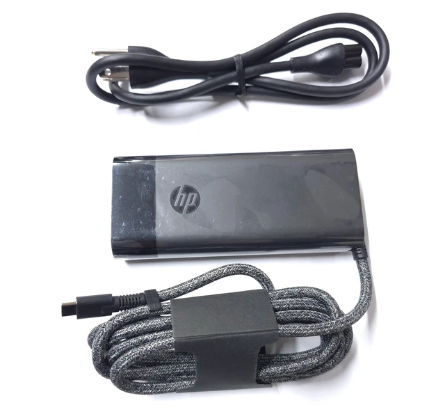 Alt view image 4 of 7 - 100W USB-C Charger for Spectre Fold 17 x360 16-aa0047nr, Pavilion Plus 14 14-ew1010nr, ZBook Firefly 14 16 G11, TPN-LA31, N57041-001, N56858-001