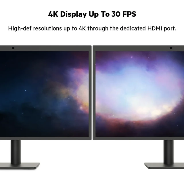 Alt view image 2 of 6 - USB C Hub, 11-in-1 Multi-Port Laptop Dock with 4K HDMI, DP, VGA, USB C Docking Station with 100W Power Delivery, USB A, Gigabit Ethernet, SD, MicroSD, 3.5mm Port For MacBook Pro, Air and More