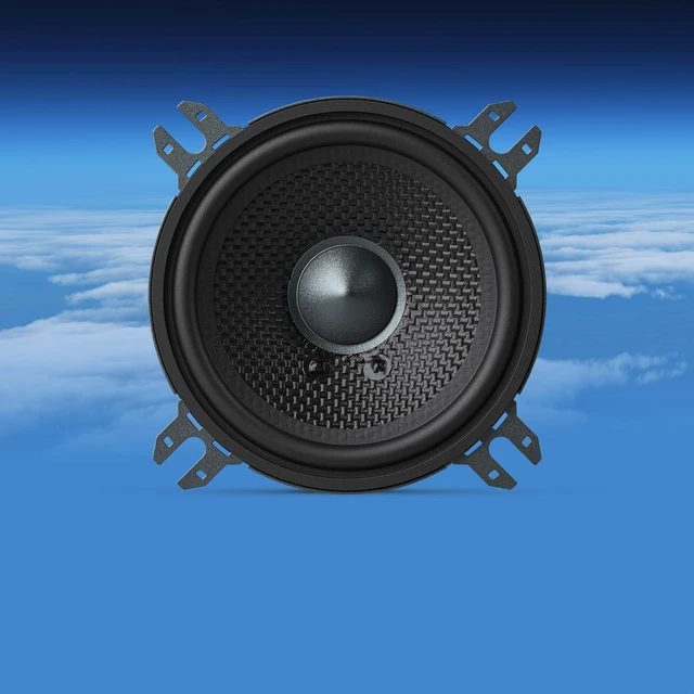 Alt view image 5 of 5 - Altitude Series 3.5 Component Car Speakers Pair, 50W, 4 Ohm Midrange audio system, low-profile shallow mount design for dashboard or door panels, easy install for cars, trucks & SUVs