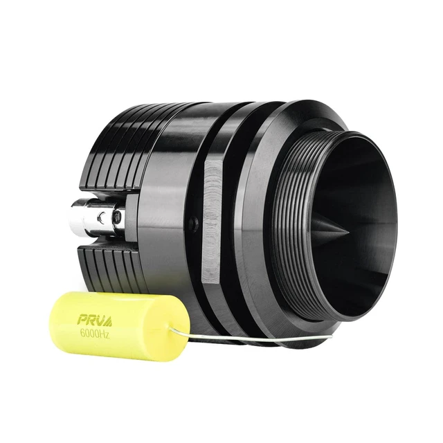 Alt view image 3 of 6 - 2X TW400Ti-Nd-4 v2 Bullet Super Tweeter 1" Exit Neodymium 120 Watts Max Power 4 Ohm 1 Inch Voice Coil - New Version More Compact and Improved Design for Pro Audio (2 Tweeters)