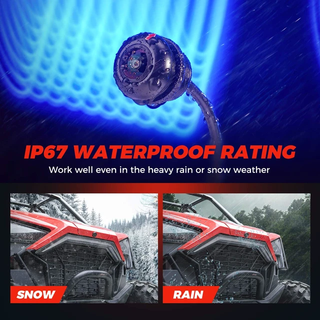 Alt view image 4 of 7 - PRO XP Front Camera Kit, 720P HD Wide 170-Degree Visual Angle for 7 inch Ride Command Accessories Compatible with Polaris RZR PRO XP XP 4 Turbo 1000 900 PRO R (IP67 Waterproof)