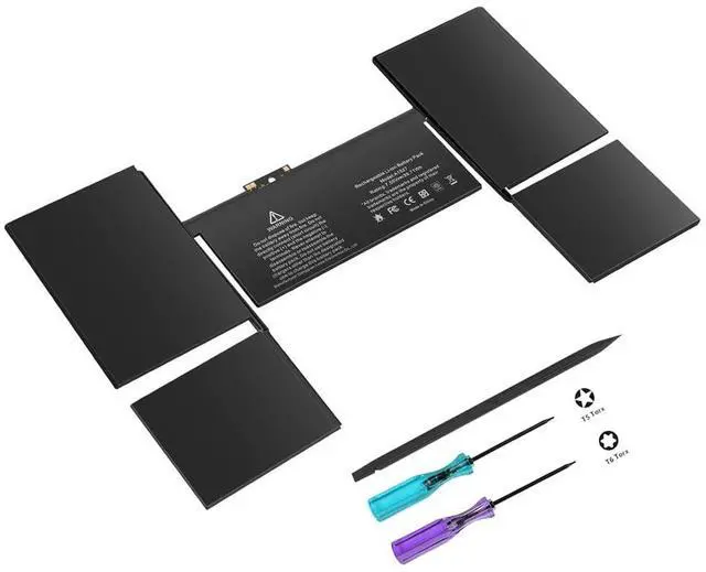 Main image of A1527 Battery Replacement for A1534 Battery (Early 2015 2016 Mid 2017) Fit for MacBook8,1 9,1 10,1 A1534 12-inch A1527 661-02267 MF855LL/A MK4M2CH/A MNYG2LL/A