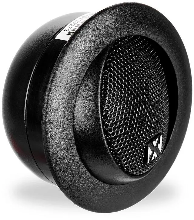 Alt view image 3 of 4 - VSPTW 450W Peak (150W RMS) 1" (25mm) V-Series Silk-Dome Car Audio Tweeters and Crossovers