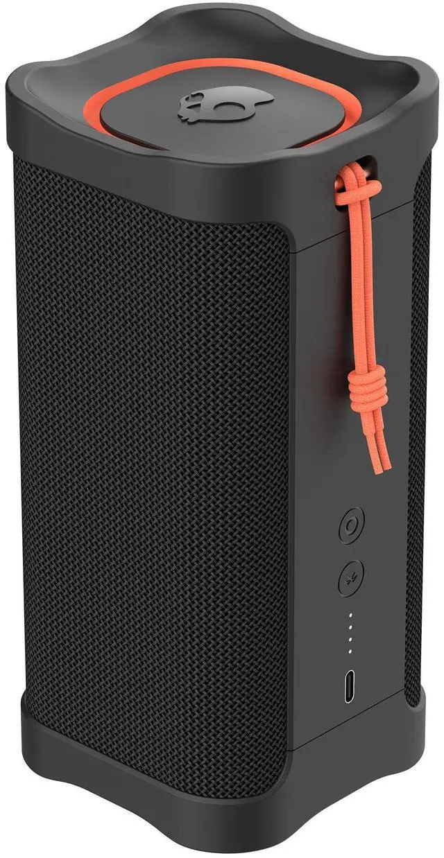 Main image of Terrain XL Wireless Bluetooth Speaker - IPX7 Waterproof Portable Speaker, 18 Hour Battery, Nylon Wrist Wrap, True Wireless Stereo (Black)