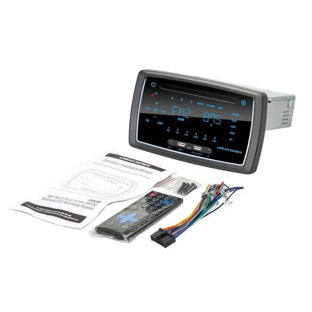 Alt view image 2 of 4 - RV Multimedia Entertainment Stereo System with Bluetooth/DVD/USB/AM/FM/MP3/AUX, 3-Zone Receiver