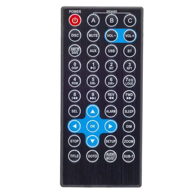 Alt view image 3 of 4 - RV Multimedia Entertainment Stereo System with Bluetooth/DVD/USB/AM/FM/MP3/AUX, 3-Zone Receiver