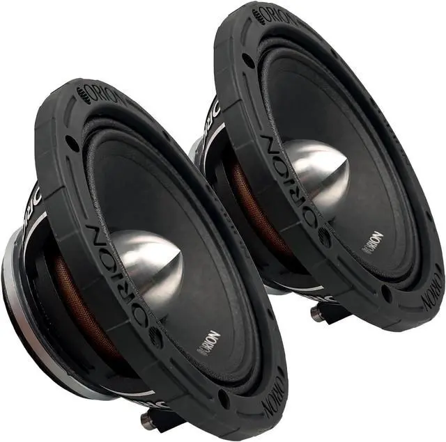 Main image of HCCA652NHP HCCA Series 6.5 Ultra Efficient Neodymium Midrange Loudspeakers, 1800W Max Power, 450W RMS, 2 Ohm, 2 Voice Coil - High Output Pro Car Audio Stereo, Premium Quality Speakers (Pair)