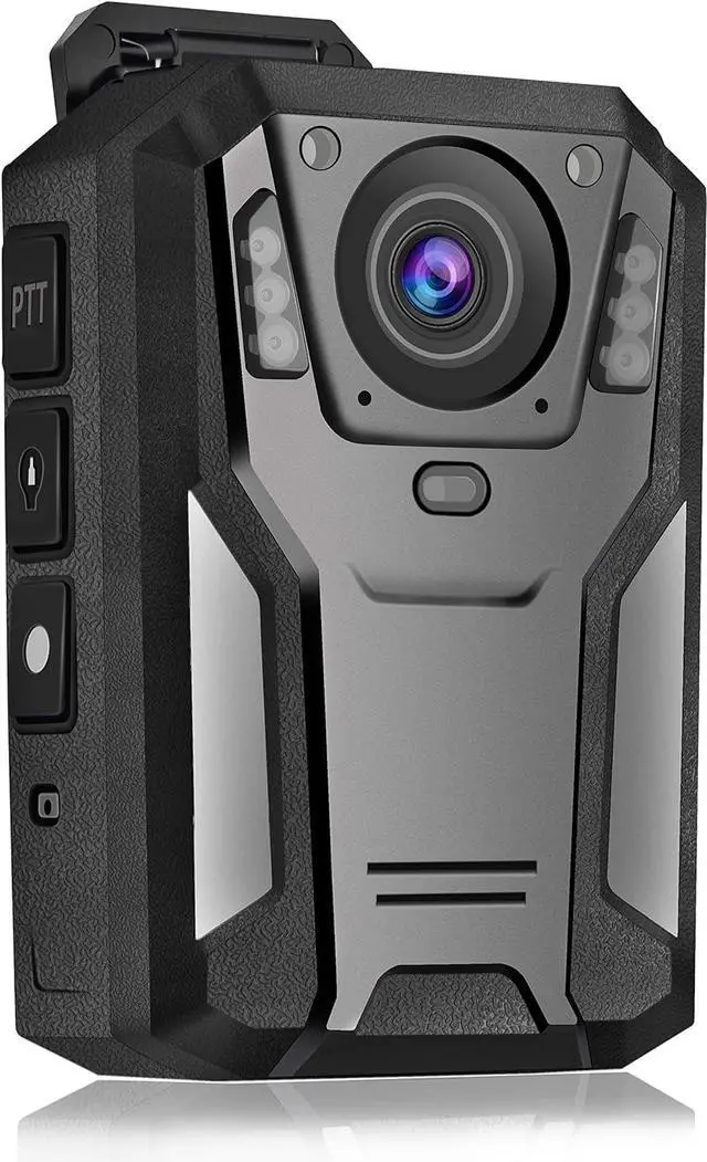 Main image of P100 2K Police Body Camera 128GB Body Cam 12 Hours Continuous Recording USB-C Infrared Night Vision Waterproof Shockproof Lightweight Data-encrypt for Law Enforcement Record
