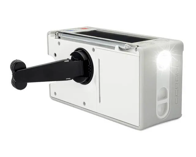 Alt view image 2 of 4 - C. Crane CCRadio Solar with Bluetooth Receiving, Emergency Crank NOAA Weather AM/FM Multi Powered Radio - Built in LED Flashlight and Cellphone Charger