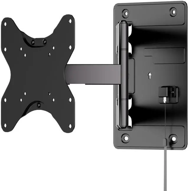 Main image of Lockable RV TV Mount 23-43 Inch, Full Motion RV TV Wall Mount for Camper & Travel Trailer, Quick Release Locking Arm RV TV Bracket, VESA 75x75-200x200, 77 lb