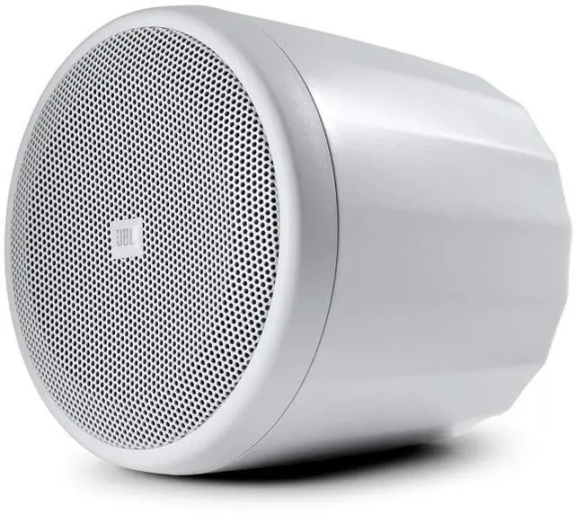 Main image of Professional C62P-WH Ultra-Compact Mid-High Satellite Hanging Pendant Speaker, White, Sold as Pair