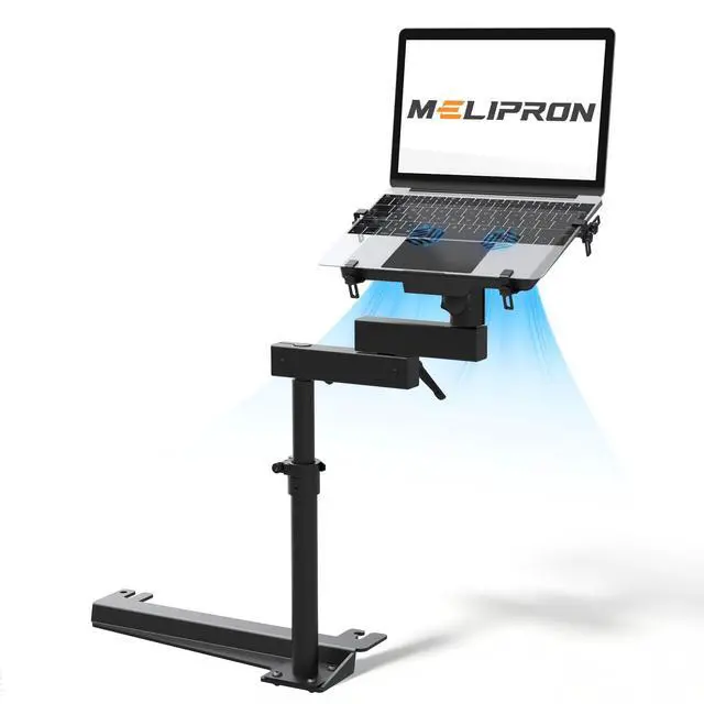 Main image of Car Laptop Mount Fit for Dodge Ram ProMaster & ProMaster City, Sprinter Van, No-Drill Van Laptop Stand with Cooling Fan, Mobile Workstation for Service Vans